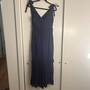 Navy maxi-dress from Aqua in a size small